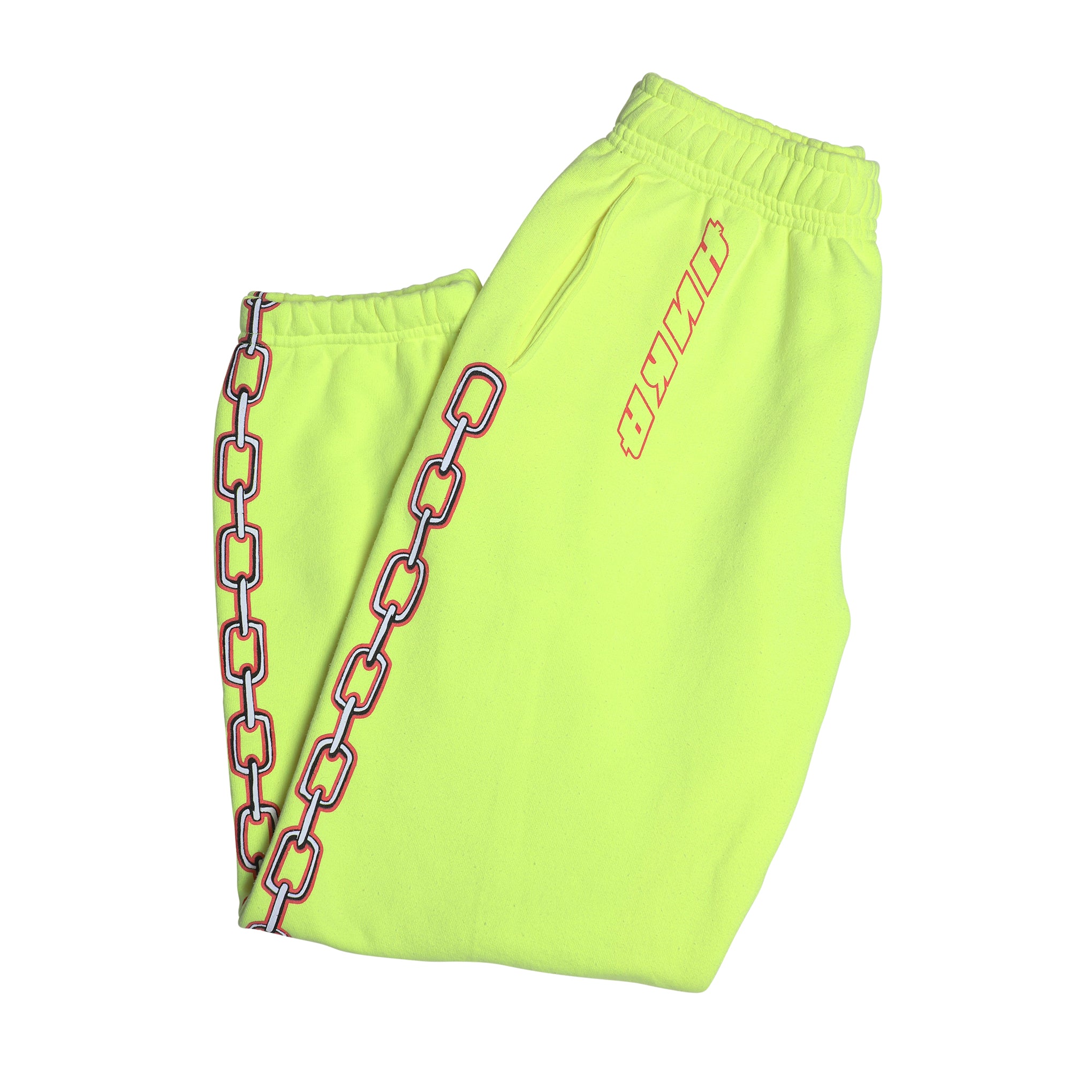 UNCHAINED SWEATPANTS - Electric Yellow